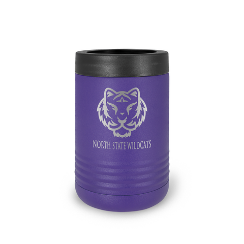 12 oz. Insulated Can Holder - Purple