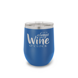 12 oz. Wine Tumbler - Royal Blue
