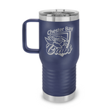 20 oz. Travel Mug Tumbler - Navy Blue