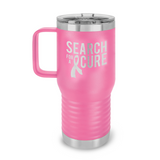 20 oz. Travel Mug Tumbler - Pink