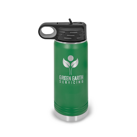 20 oz. Insulated Bottle - Green