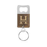 Keychain - Rustic (Gold Engraving)