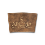 Leatherette Pint Sleeve - Rustic (Gold Engraving)